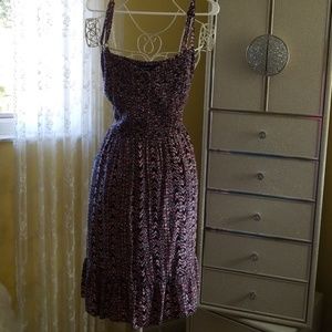 22/24 Pink & Black Spegetti strap dress